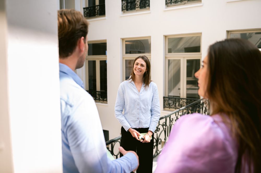 HIVERS in gesprek op het balkon