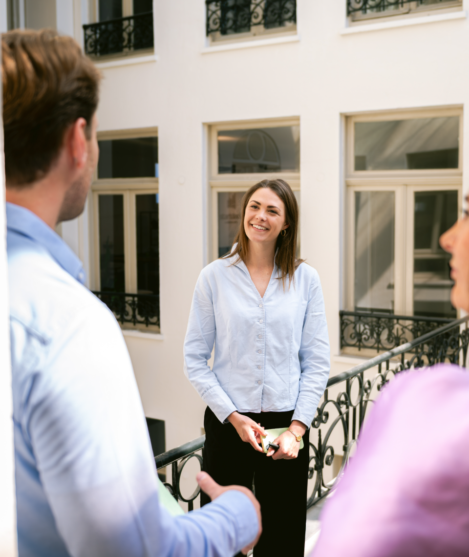 HIVERS in gesprek op het balkon